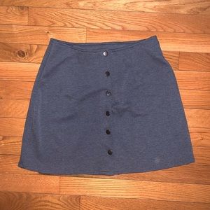 Hot Gal Button Down Mini Skirt